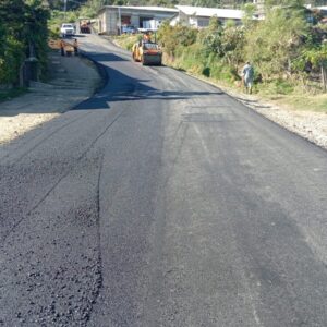 Mejora en caminos de las zonas rurales del cantón